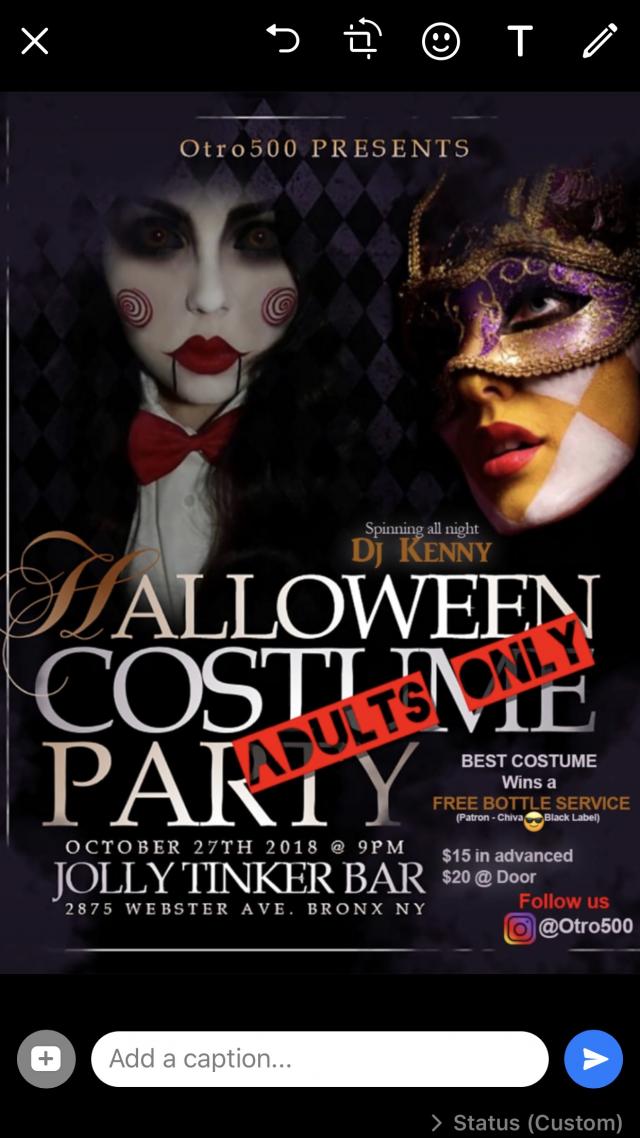 ADULT HALLOWEEN PARTY