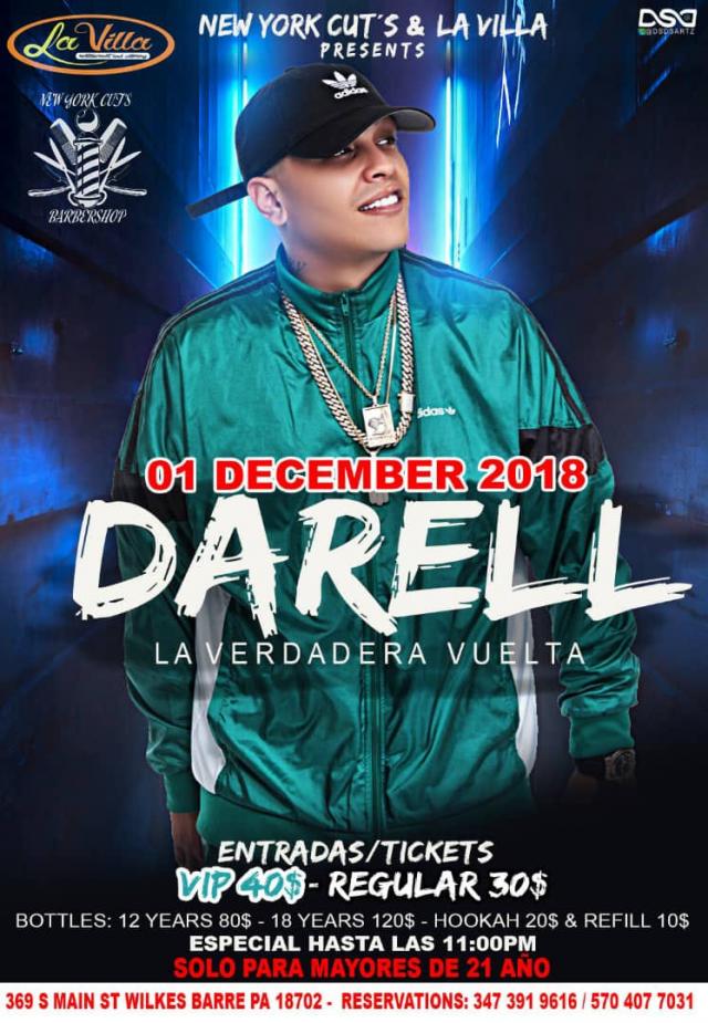 Buy tickets for Darell La Verdadera Vuelta Darell La Verdadera Vuelta