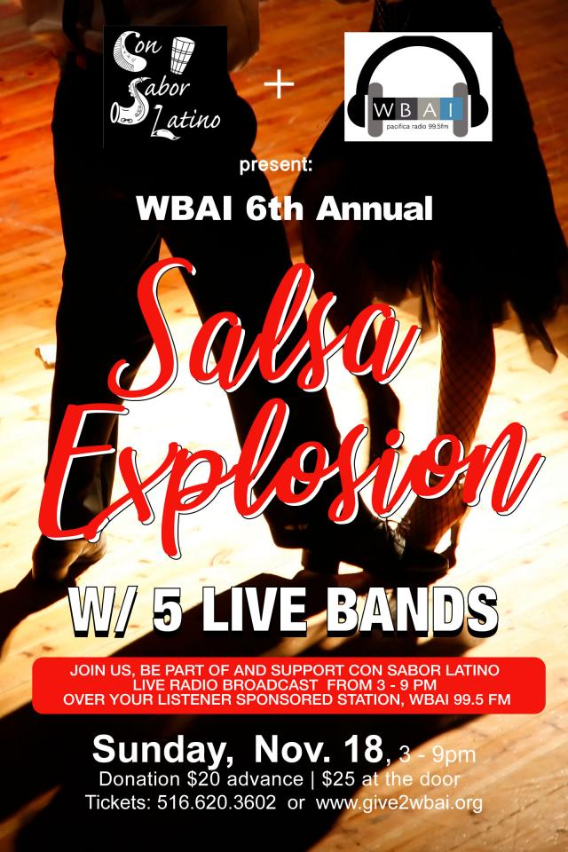 WBAI 6th Annual Salsa Explosion