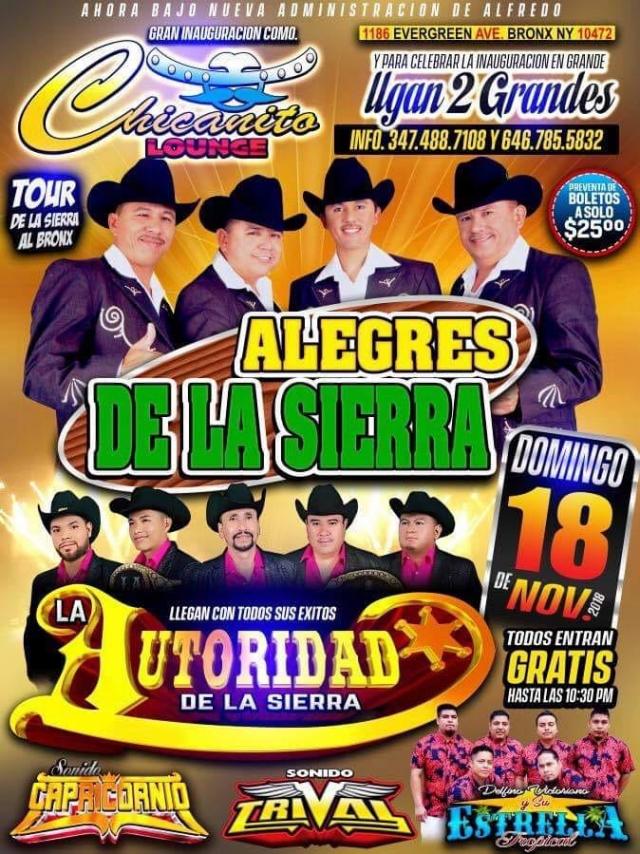 ALEGRES DE LA SIERRA,  AUTORIDAD DE LA SIERRA