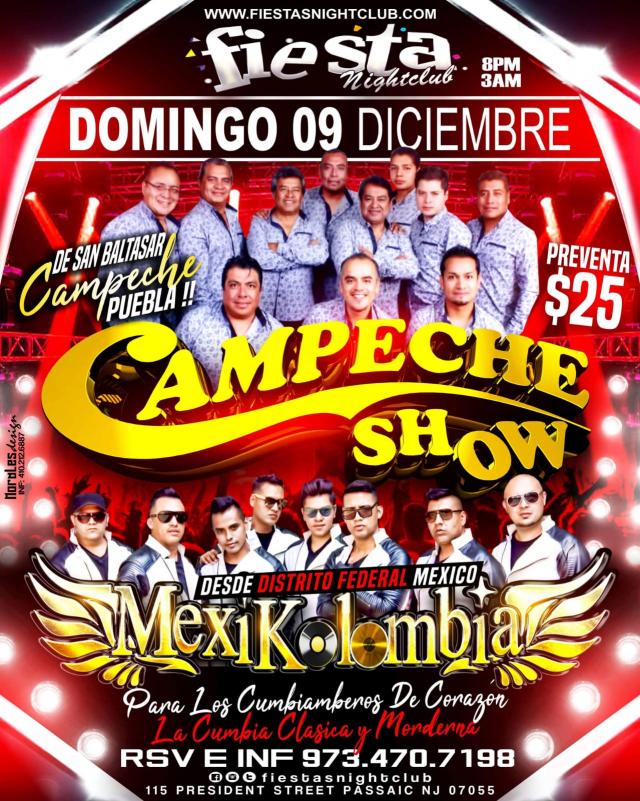 CAMPECHE SHOW, MEXIKOLOMBIA