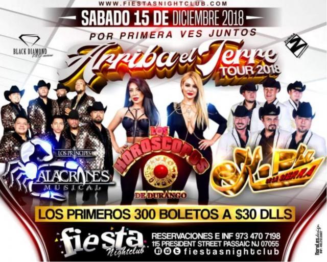 Buy tickets for ALACRANES MUSICAL, LOS HOROSCOPOS DE DURANGO, K-PAZ DE LA SIERRA ALACRANES MUSICAL, LOS HOROSCOPOS DE DURANGO, K-PAZ DE LA SIERRA