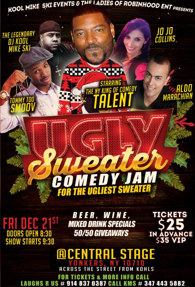 UGLY SWEATER COMEDY JAM
