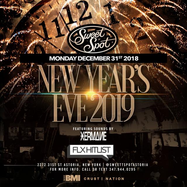 Buy tickets for Ring in the New Year @SweetSpot in Astoria | NYE 2019 Ring in the New Year @SweetSpot in Astoria | NYE 2019