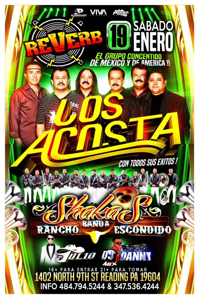 LOS ACOSTA, SHAKAS BANDA RANCHO ESCONDIDO