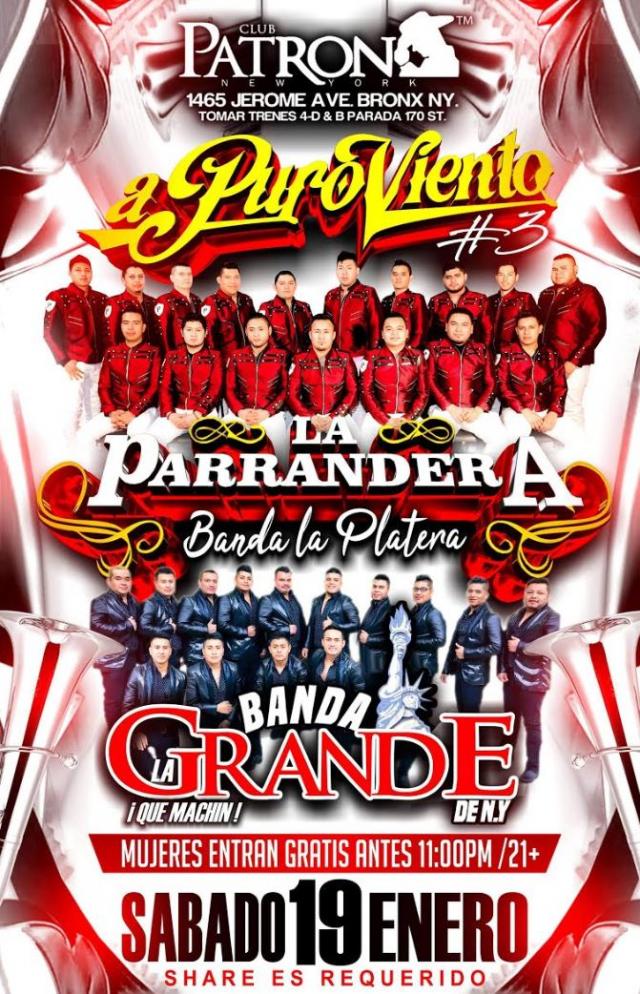 LA PARRANDERA BANDA LA PLATERA & BANDA GRANDE 