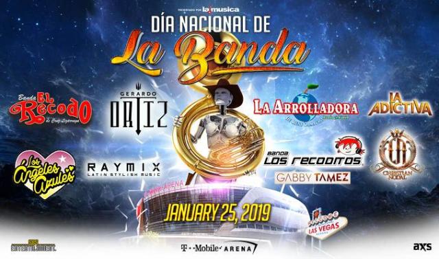 Dia Nacional De La Banda: Banda El Recodo, Gerardo Ortiz, La Arrolladora, Banda Los Recoditos & La Adictiva