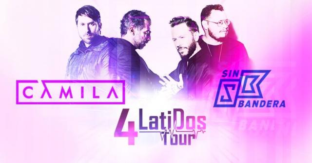 Buy tickets for Camila & Sin Bandera - Los Angeles, Inglewood, CA Camila & Sin Bandera - Los Angeles, Inglewood, CA