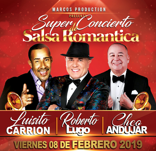 Buy tickets for Super Concierto de Salsa Romantica Super Concierto de Salsa Romantica