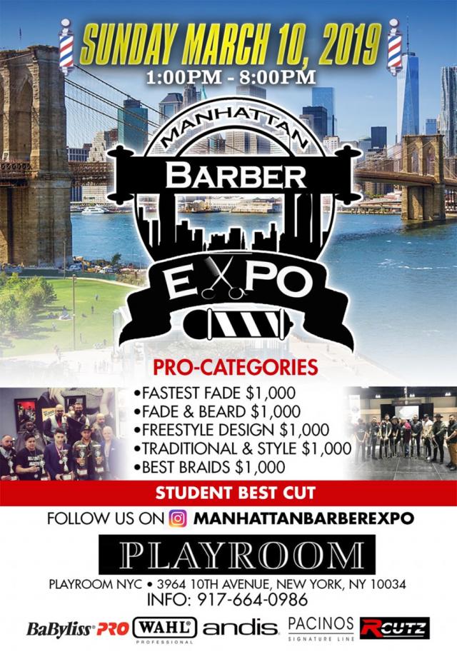 MANHATTAN BARBER EXPO Tickets BoletosExpress
