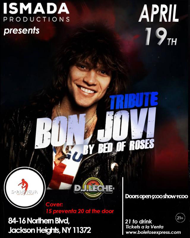 Buy tickets for Bon Jovi Tribute Bon Jovi Tribute