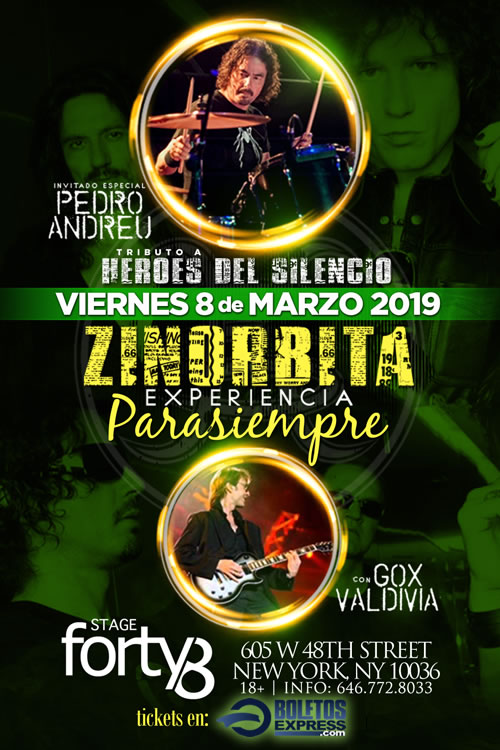 Buy tickets for TRIBUTO A HEROES DEL SILENCIO TRIBUTO A HEROES DEL SILENCIO