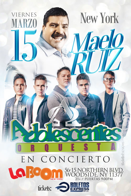Buy tickets for MAELO RUIZ & LOS ADOLESCENTES ORQUESTA MAELO RUIZ & LOS ADOLESCENTES ORQUESTA