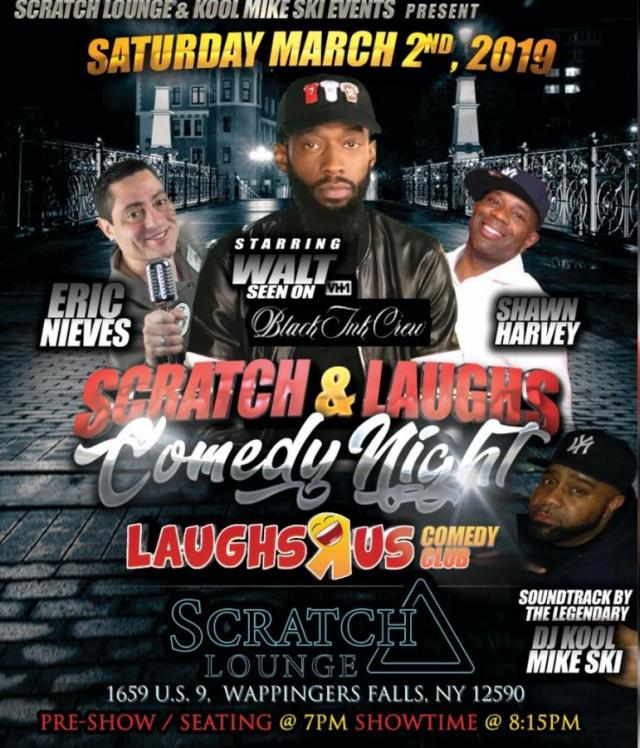 SCRATCH & LAUGHS COMEDY NIGHT
