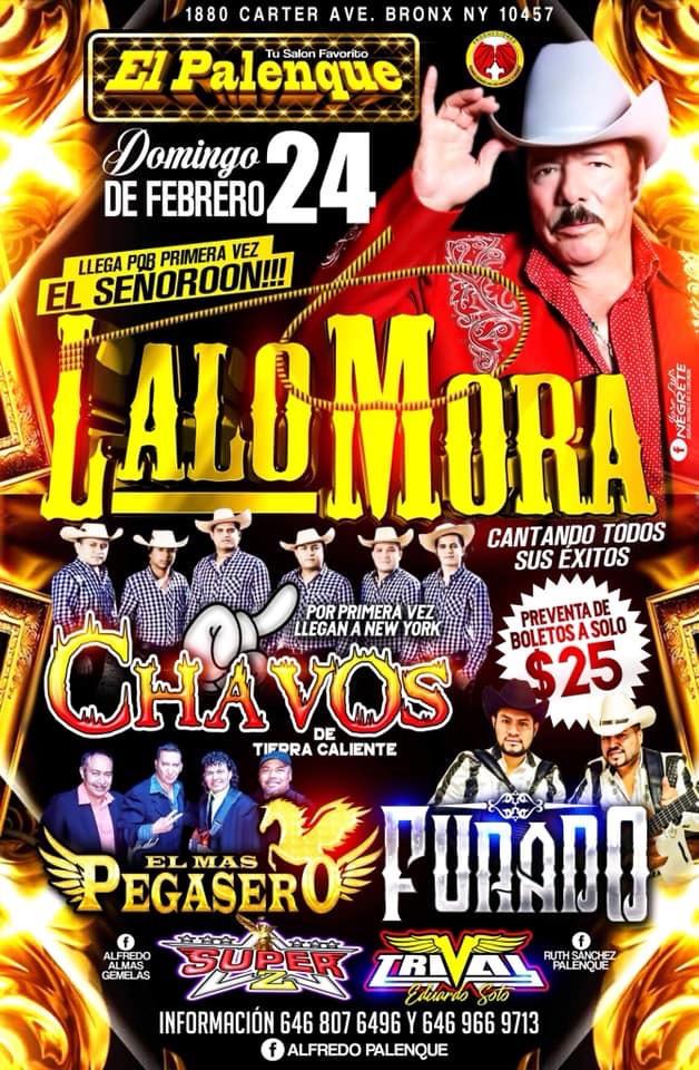 Buy tickets for LALO MORA LALO MORA