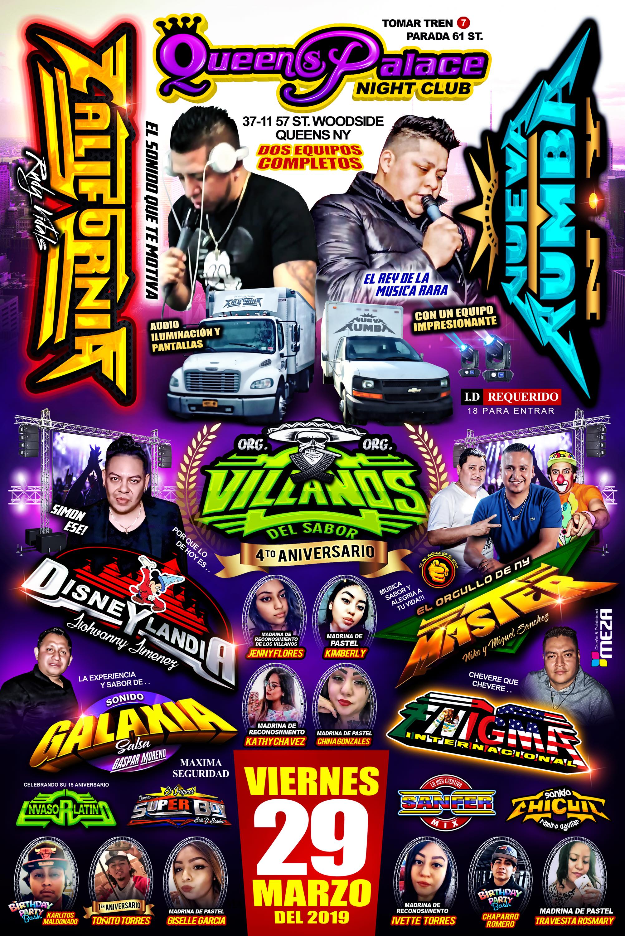 Buy tickets for CALIFORNIA, NUEVA RUMBA & VILLANOS DEL SABOR CALIFORNIA, NUEVA RUMBA & VILLANOS DEL SABOR