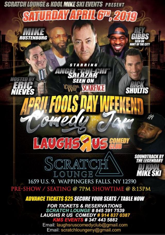 APRIL FOOLS DAY WEEKEND COMEDY JAM