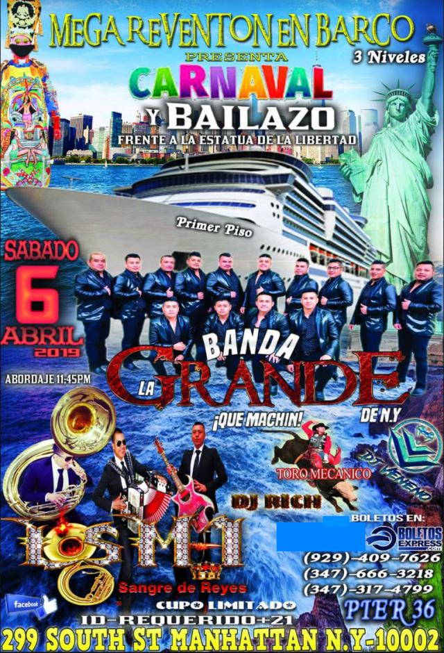 Buy tickets for Banda Grande & Los M1 - Carnaval y Bailazo Banda Grande & Los M1 - Carnaval y Bailazo
