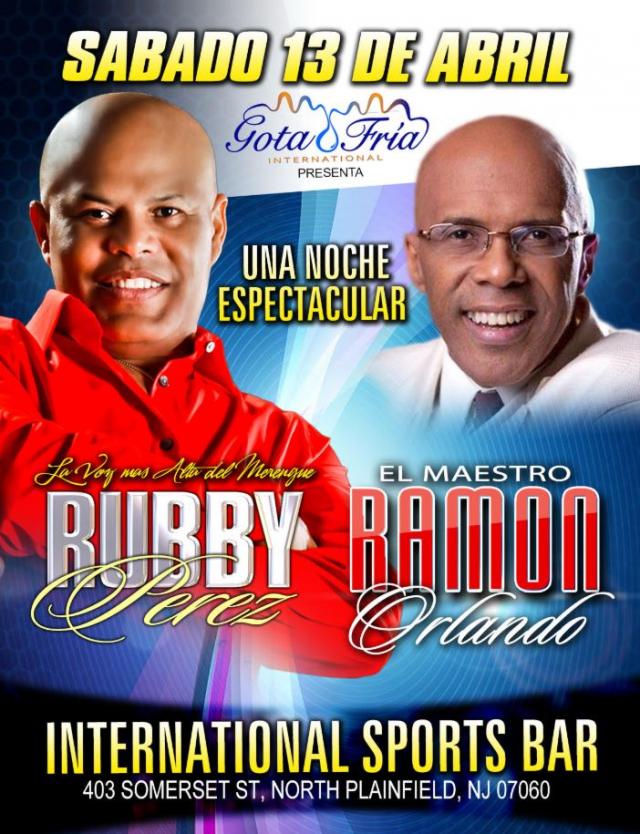 Buy tickets for RUBBY PEREZ & RAMON ORLANDO RUBBY PEREZ & RAMON ORLANDO