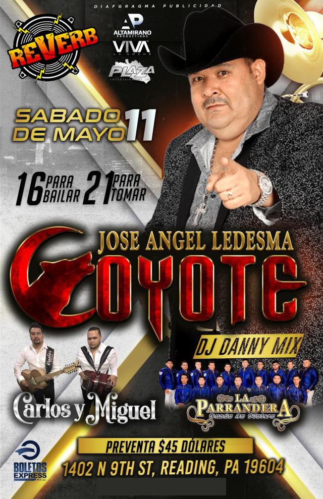 JOSE ANGEL LEDESMA EL COYOTE, LA PARRANDERA & CARLOS & MIGUEL