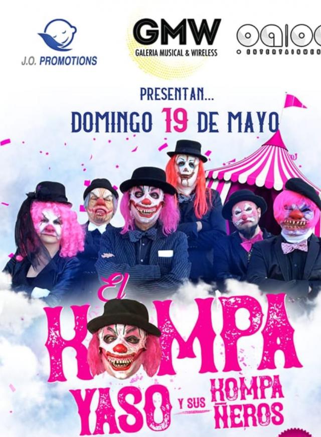 Buy tickets for EL KOMPAYASO Y SUS KOMPAÑEROS EL KOMPAYASO Y SUS KOMPAÑEROS