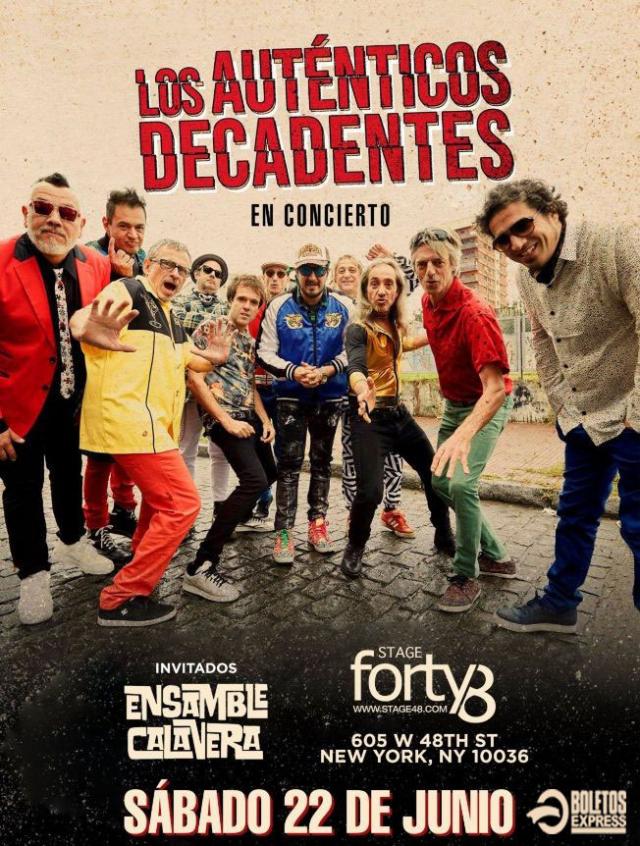 Buy tickets for LOS AUTENTICOS DECADENTES LOS AUTENTICOS DECADENTES