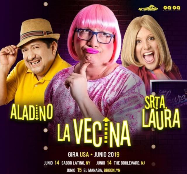 Buy tickets for LA VECINA - LA SRTA. LAURA & ALADINO LA VECINA - LA SRTA. LAURA & ALADINO