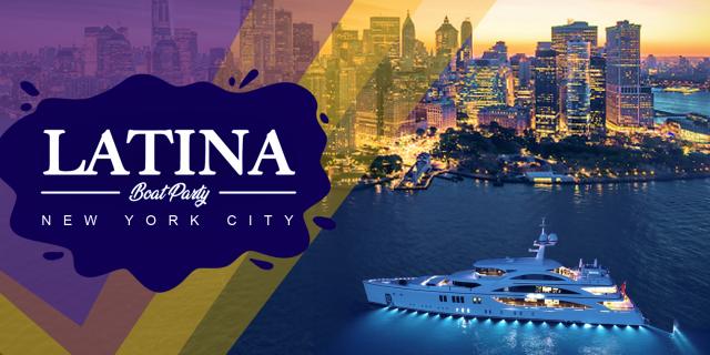 NYC #1 Official Latina Boat Party around Manhattan Yacht Cruise July 13th