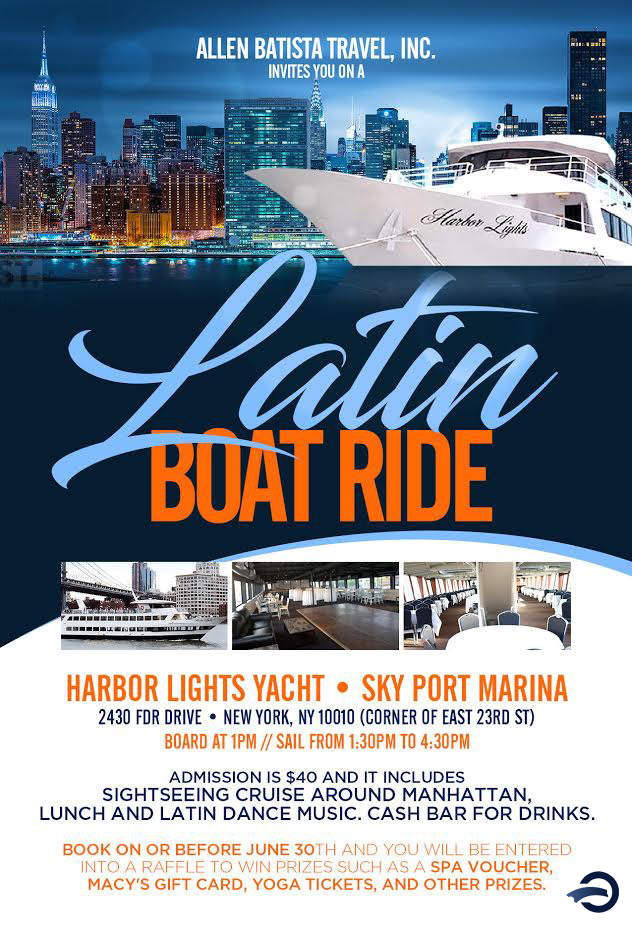 Buy tickets for Salsa Boat Ride Salsa Boat Ride