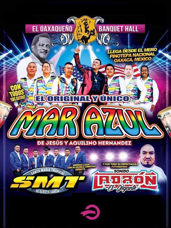 Buy tickets for MAR AZUL, SANTA MARIA TROPICAL & SONIDO LADRON EL GIGANTE MAR AZUL, SANTA MARIA TROPICAL & SONIDO LADRON EL GIGANTE