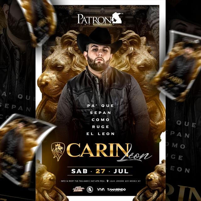 Buy tickets for Carin Leon Me La levanté Tour Carin Leon Me La levanté Tour