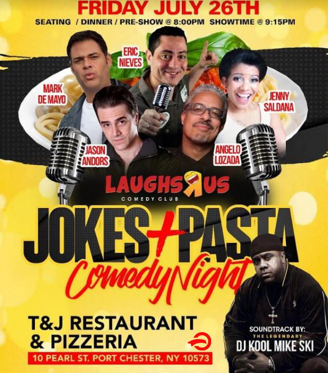 Buy tickets for JOKES + PASTA JOKES + PASTA