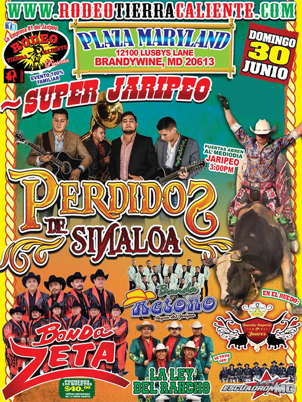 PERDIDOS DE SINALOA, BANDA RETONO, BANDA ZETA, LA LEY DEL RANCHO & ESCUARON MG