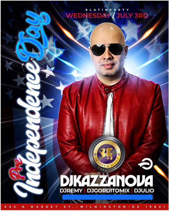 DJ KAZZANOVA - PRE INDEPENDENCE DAY PARTY