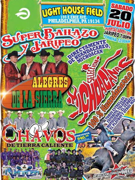 ALEGRES DE LA SIERRA, CHAVOS DE TIERRA CALIENTE & BANDA LA RUMOROSA