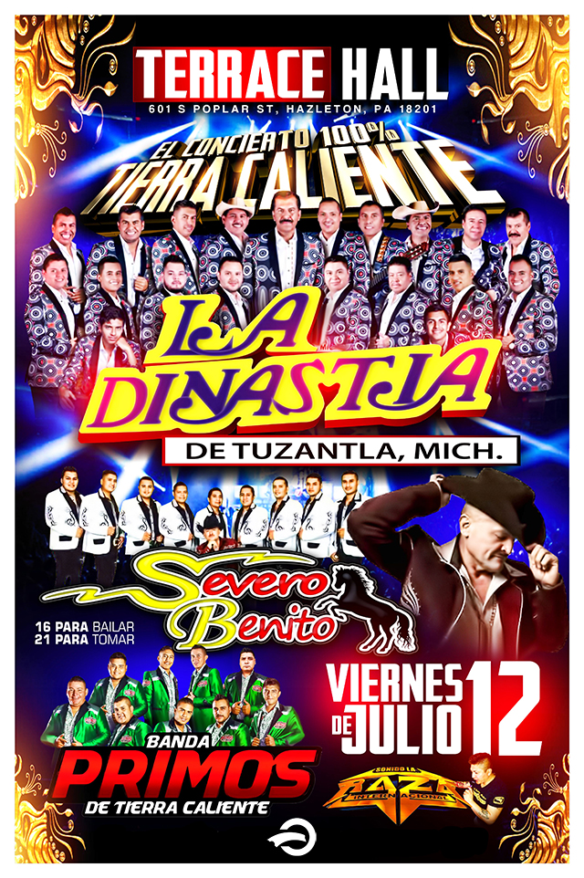 LA DINASTIA DE TUZANTLA, MICH. SEVERO BENITO & BANDA PRIMOS DE TIERRA