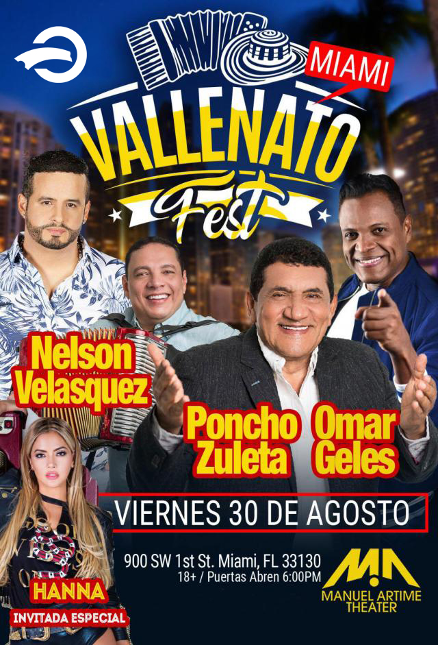 Buy tickets for Nelson Velasquez, Poncho Zuleta, Omar Geles (CANCELLED) Nelson Velasquez, Poncho Zuleta, Omar Geles (CANCELLED)