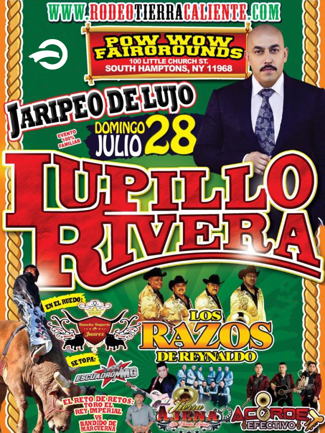 Buy tickets for Lupillo Rivera, Los Razos de Reynaldo, Acorde Efectivo, Tierra Ajena Lupillo Rivera, Los Razos de Reynaldo, Acorde Efectivo, Tierra Ajena