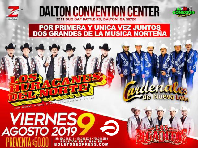 Buy tickets for LOS HURACANES DEL NORTE, CARDENALES DE NUEVO LEON, LOS LIGADITOS LOS HURACANES DEL NORTE, CARDENALES DE NUEVO LEON, LOS LIGADITOS