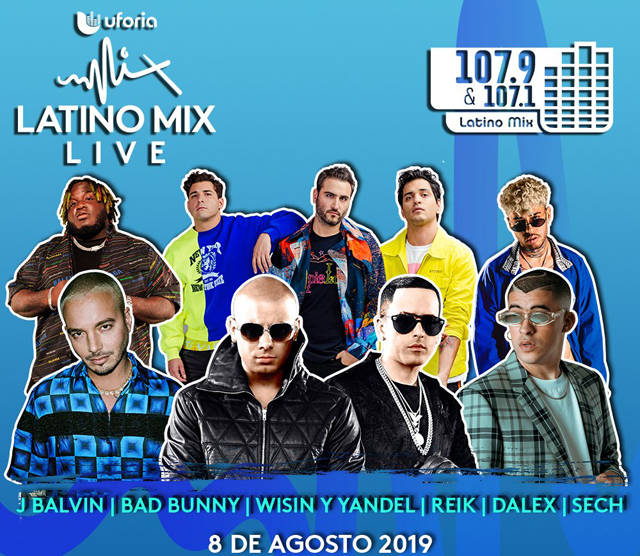 Uforia Latino Mix Live! Bad Bunny, J Balvin, Reik, Sech, Dalex & Wisin