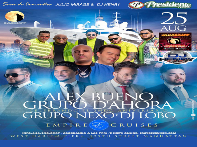 ALEX BUENO, EL GRUPO DE AHORA, GRUPO NEXO / DJ LOBO