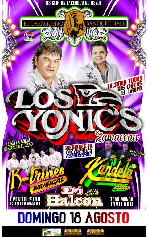 LOS YONIC'S, K-TRINES MUSICAL & KANDELA SHOW