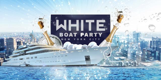 The All White Affair Boat Party Yacht Cruise NYC