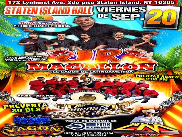Buy tickets for JR Magallon, Banda Tres Ranchos, Vagon Sierreno, y DJ CM JR Magallon, Banda Tres Ranchos, Vagon Sierreno, y DJ CM