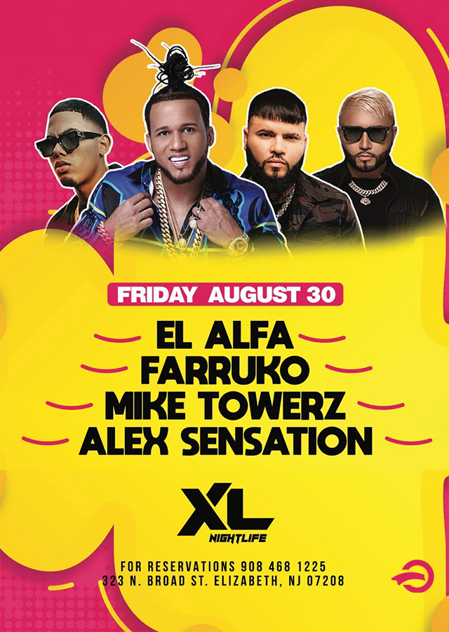 EL ALFA, FARRUKO, MIKE TOWERZ, ALEX SENSATION (CANCELLED)