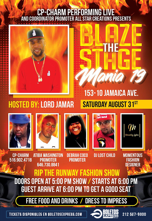 Buy tickets for Blaze The Stage Mania 19 Blaze The Stage Mania 19