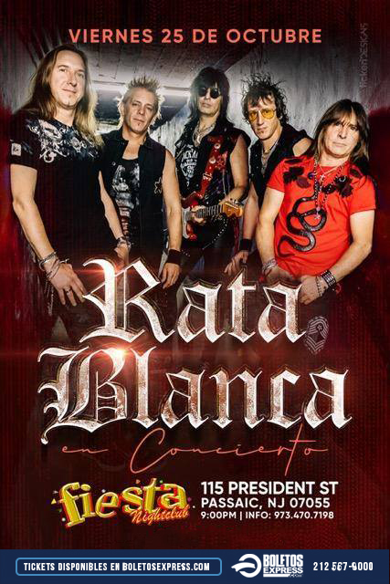 Buy tickets for RATA BLANCA RATA BLANCA