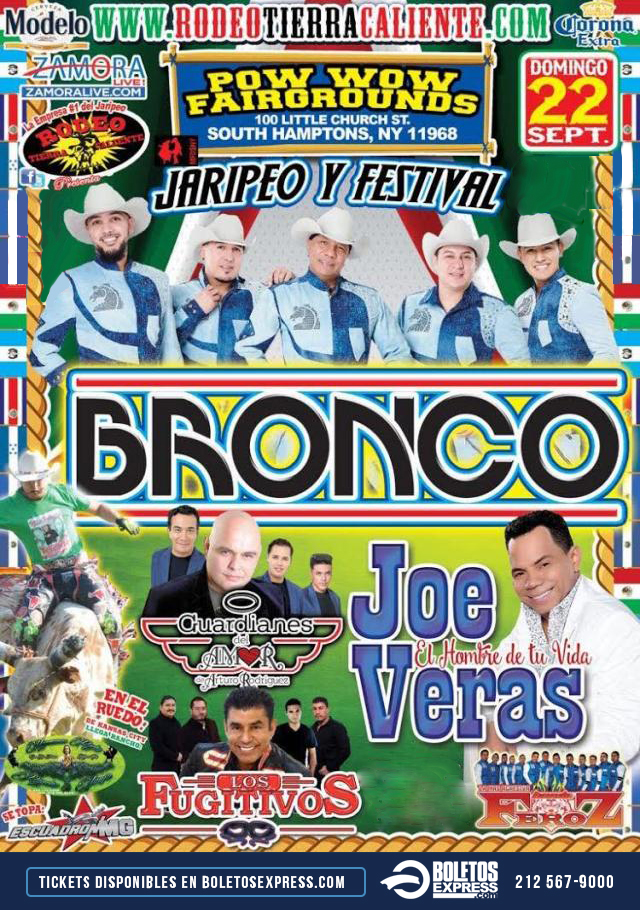 Buy tickets for JARIPEO & FESTIVAL CON BRONCO JARIPEO & FESTIVAL CON BRONCO