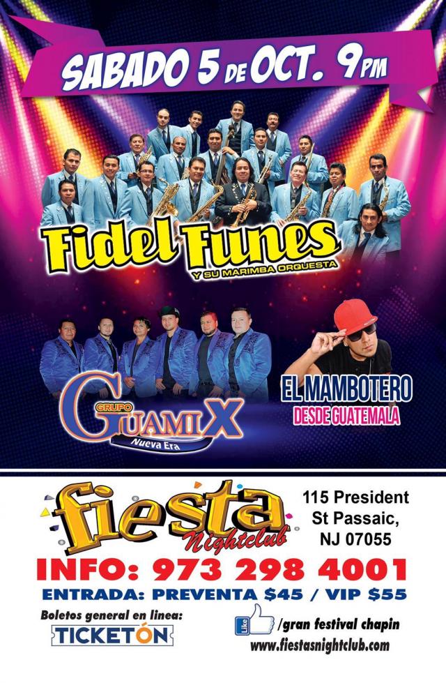 FIDEL FUNES Y SU MARIMBA ORQ. Tickets BoletosExpress