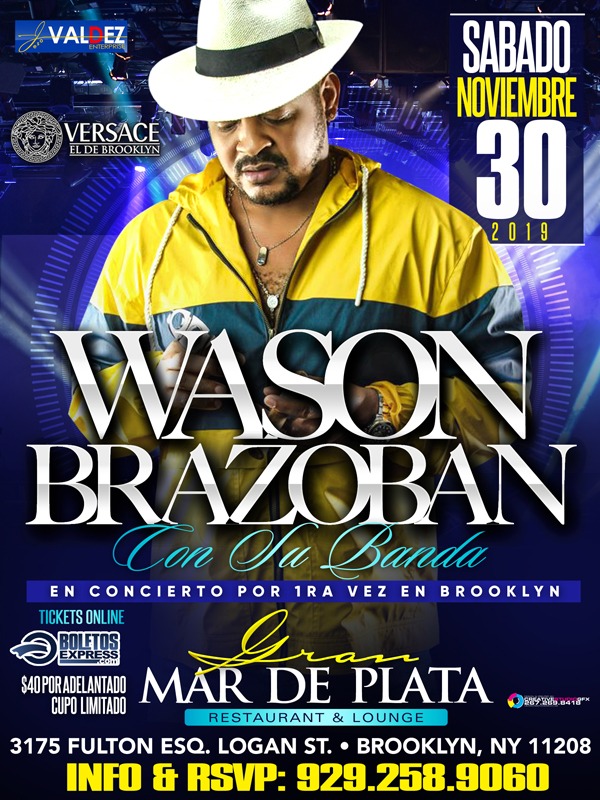 WASON BRAZOBAN Tickets BoletosExpress